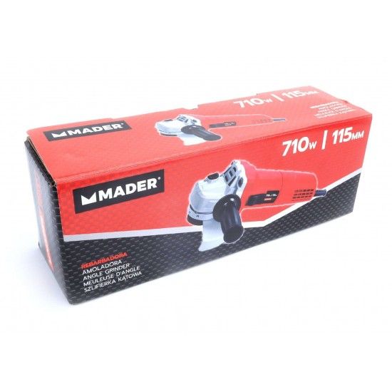 Rebarbadora, 115mm, 710W refª 63798 MADER Rebarbadora, 115mm, 710W refª 63798 MADER