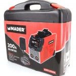 Soldador Inverter, Anti Stick, 200A, Profissional ref. 63474 MADER