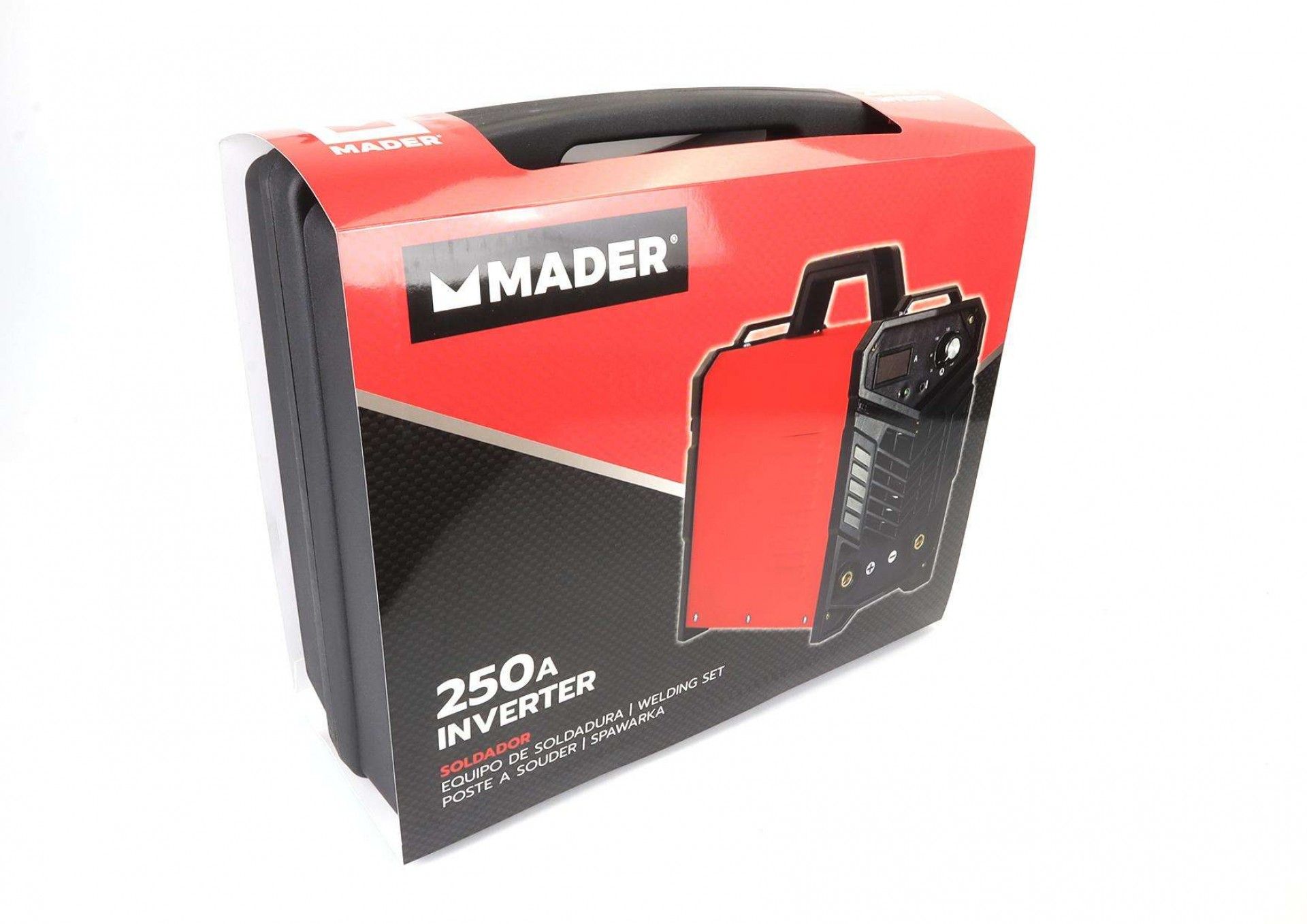 Soldador Inverter, 250A refª 63473 MADER