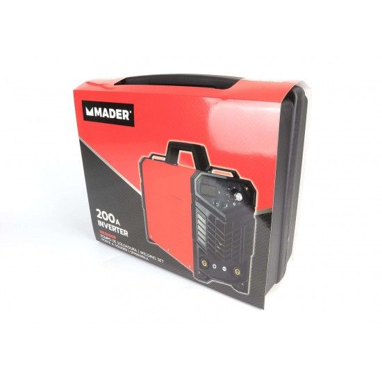 Soldador Inverter, 200A ref 63472 MADER