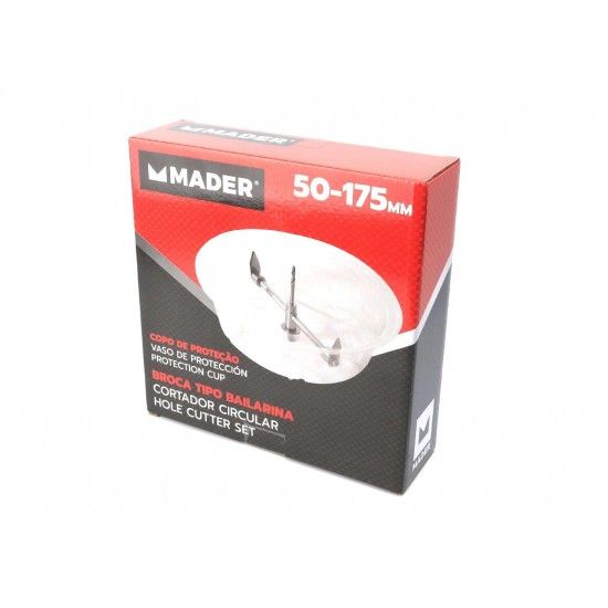 Broca tipo Bailarina, Copo de Proteção, 50-175mm refª 63423 MADER Broca tipo Bailarina, Copo de Proteção, 50-175mm refª 63423 MADER