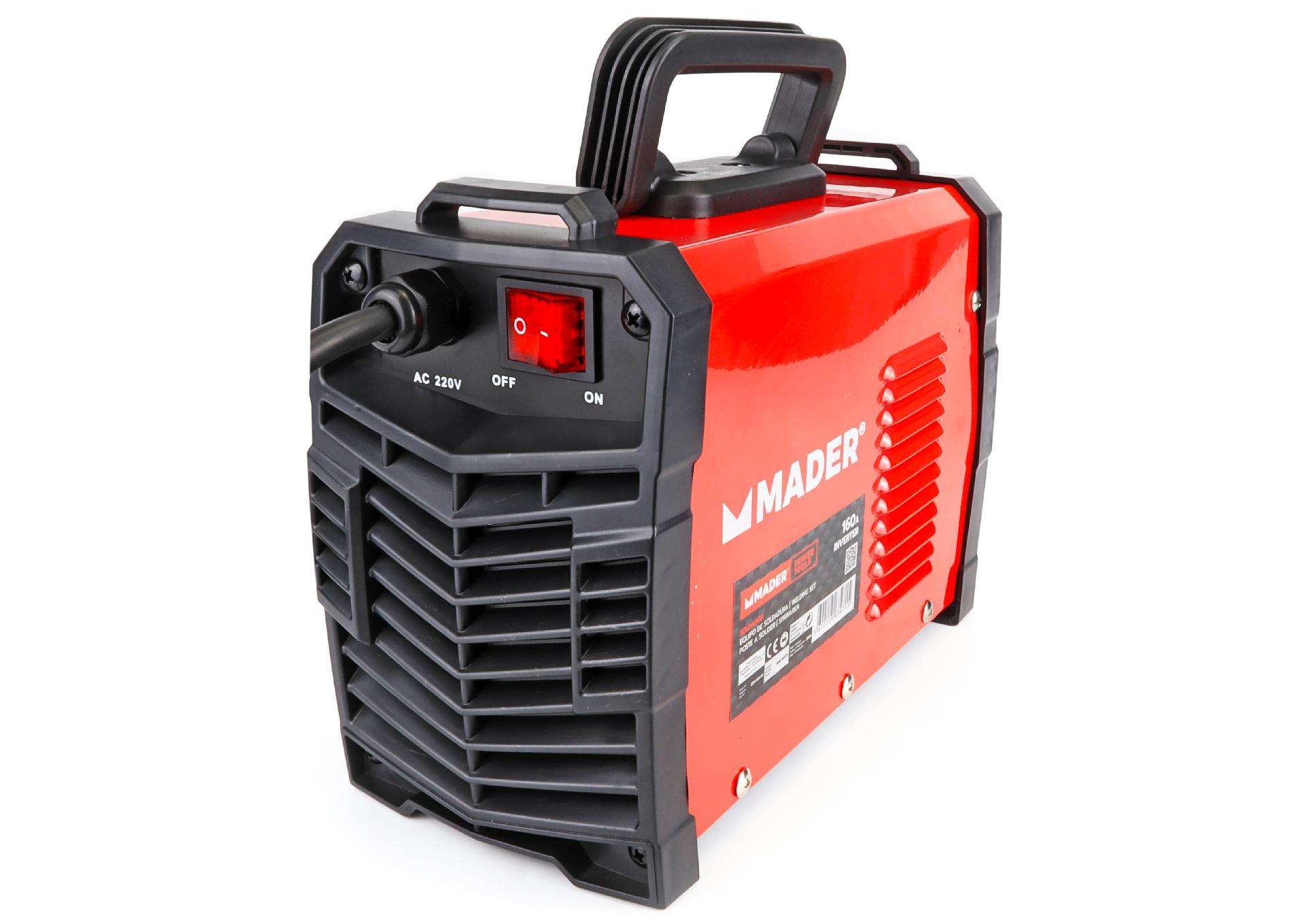 Soldador Inverter, 160A refª 63471 MADER