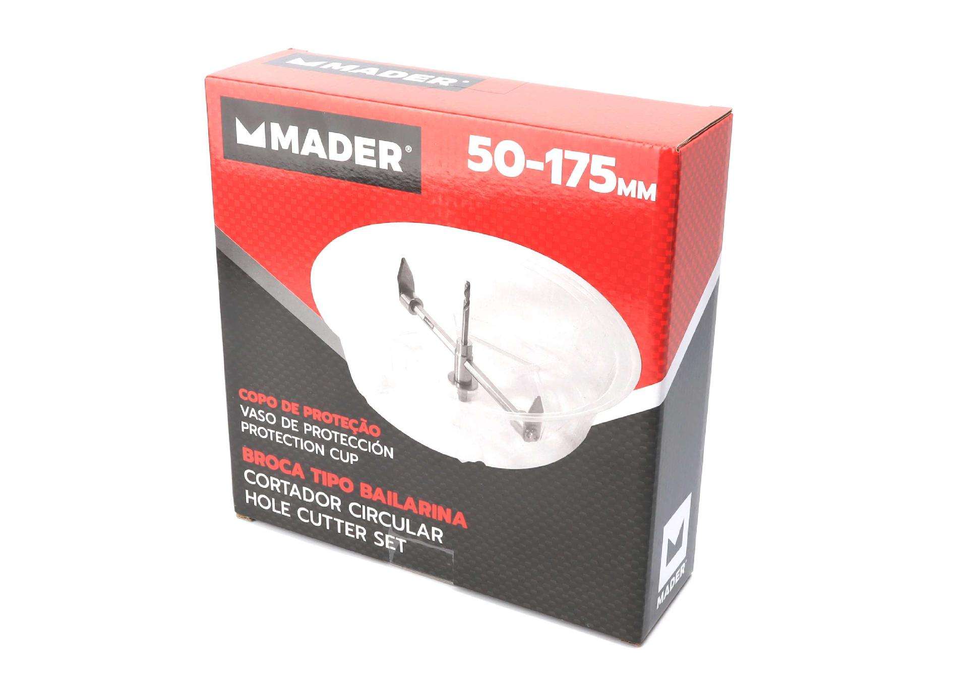 Broca tipo Bailarina, Copo de Proteção, 50-175mm refª 63423 MADER