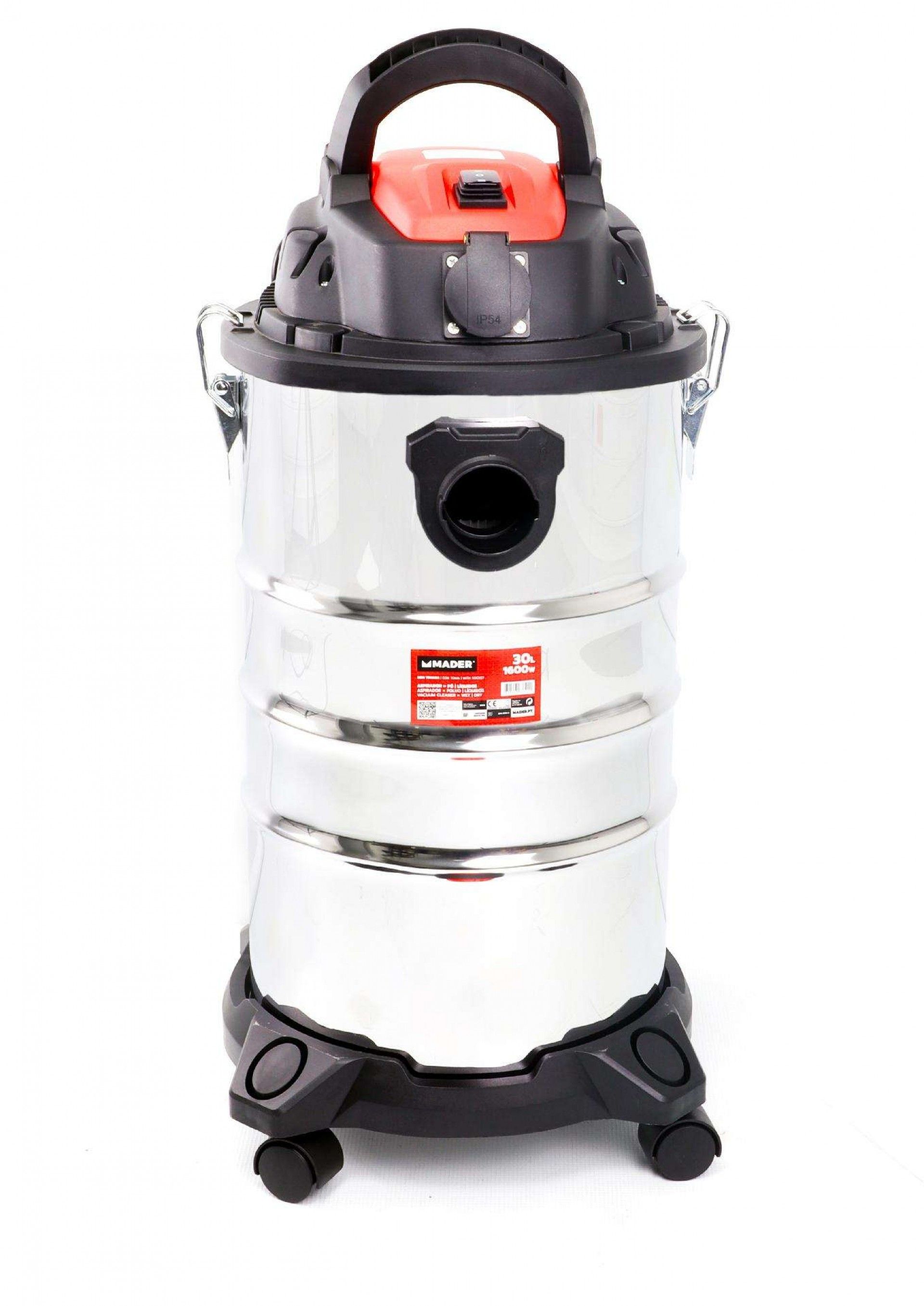 Aspirador Pó / Líquidos, 30L, 1600W refª 63344 MADER