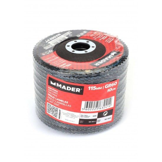 Disco Lamelas, Zirc�nio, 115mm, GR60 ref� 63241 MADER