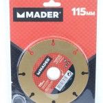 Disco Diamantado Carbide, 115mm ref 63238 MADER