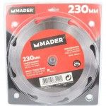 Disco Tungstnio, Corte Madeira para Rebarbadora, 230mm ref 63229 MADER