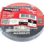 Disco Abrasivo, Corte Metal, 115mm ref 63200 MADER