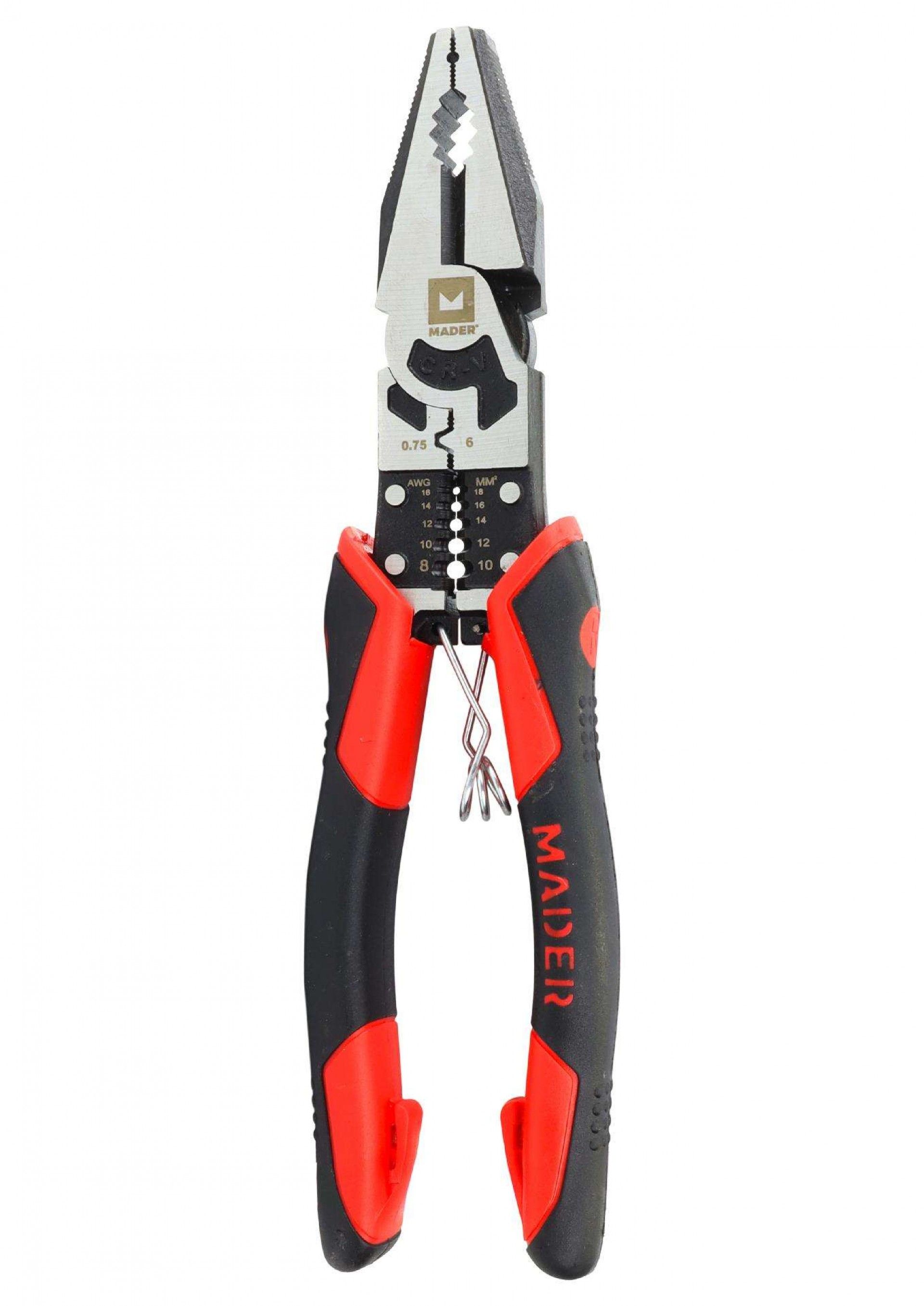 Alicate Multifunções, 9 IN 1, Universal, 215mm refª 61495 MADER