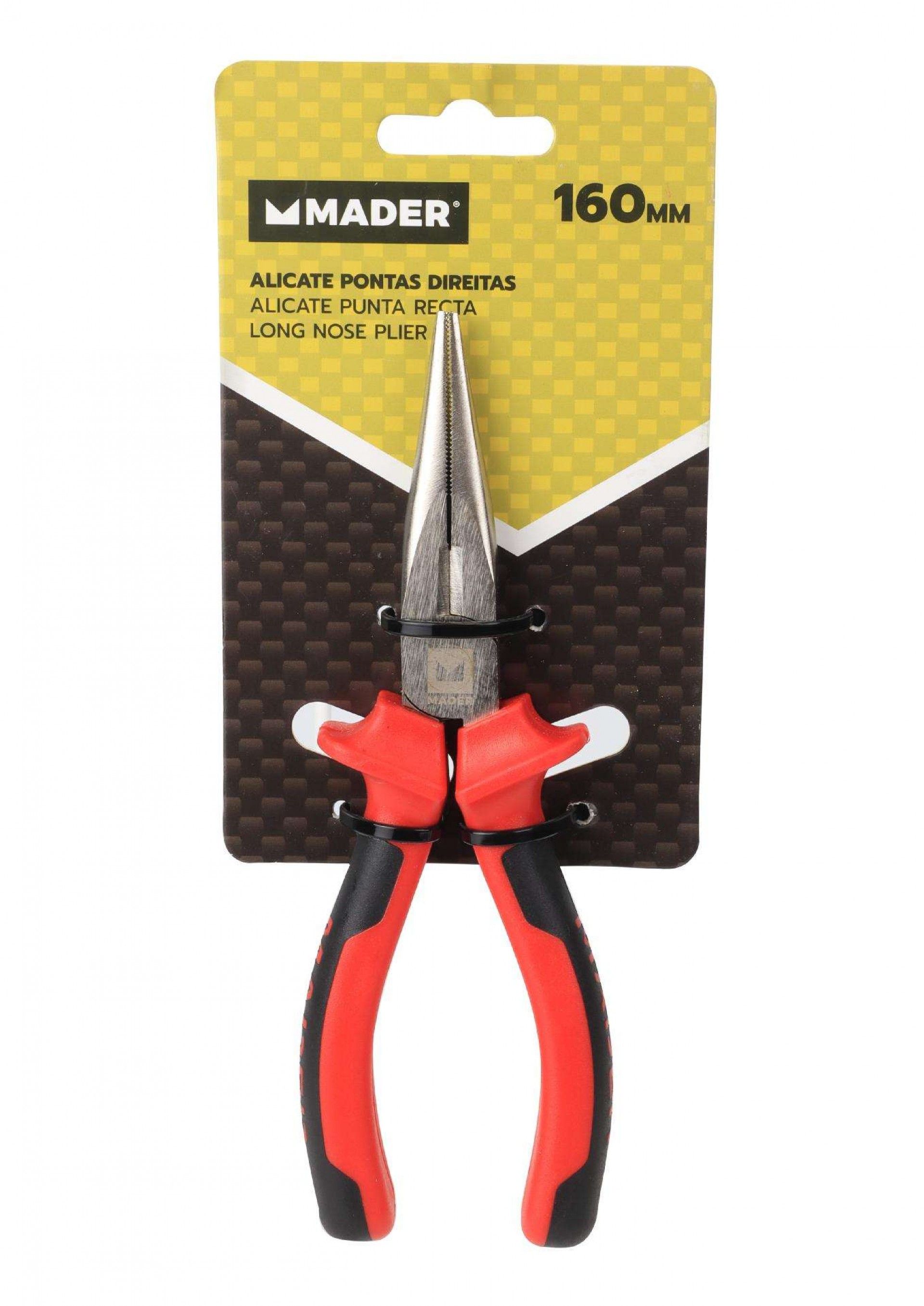 Alicate, Pontas Direita, 160mm refª 61493 MADER