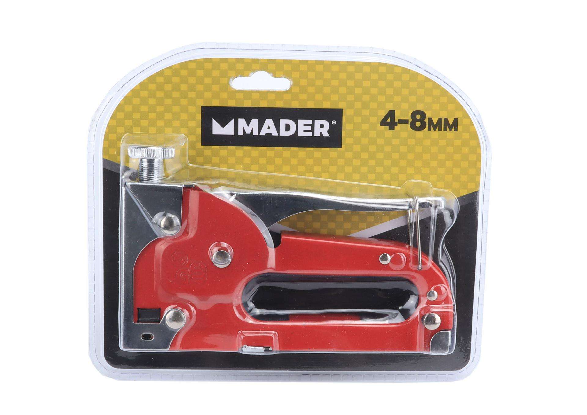 Máquina de Agrafar, 4-8mm, 200 Agrafes refª 61216 MADER