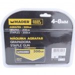 Mquina de Agrafar, 4-8mm, 200 Agrafes ref 61216 MADER