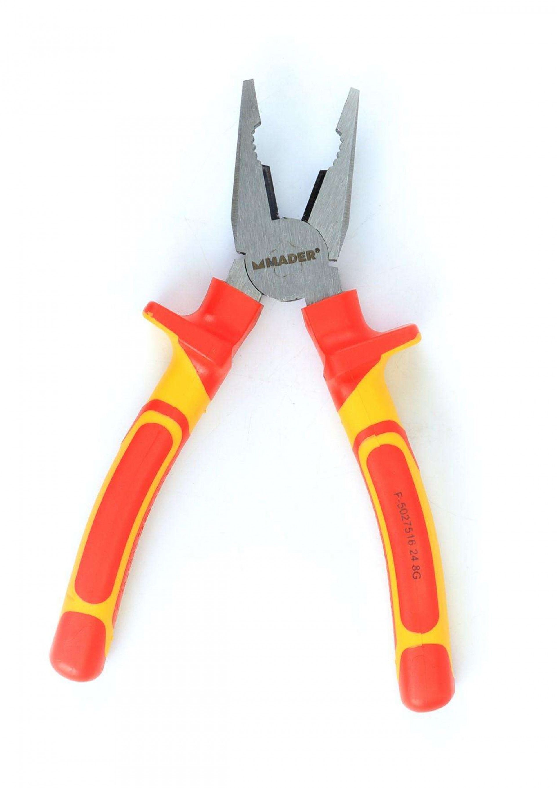 Alicate Universal, Isolado, CRV, 200mm refª 61265 MADER