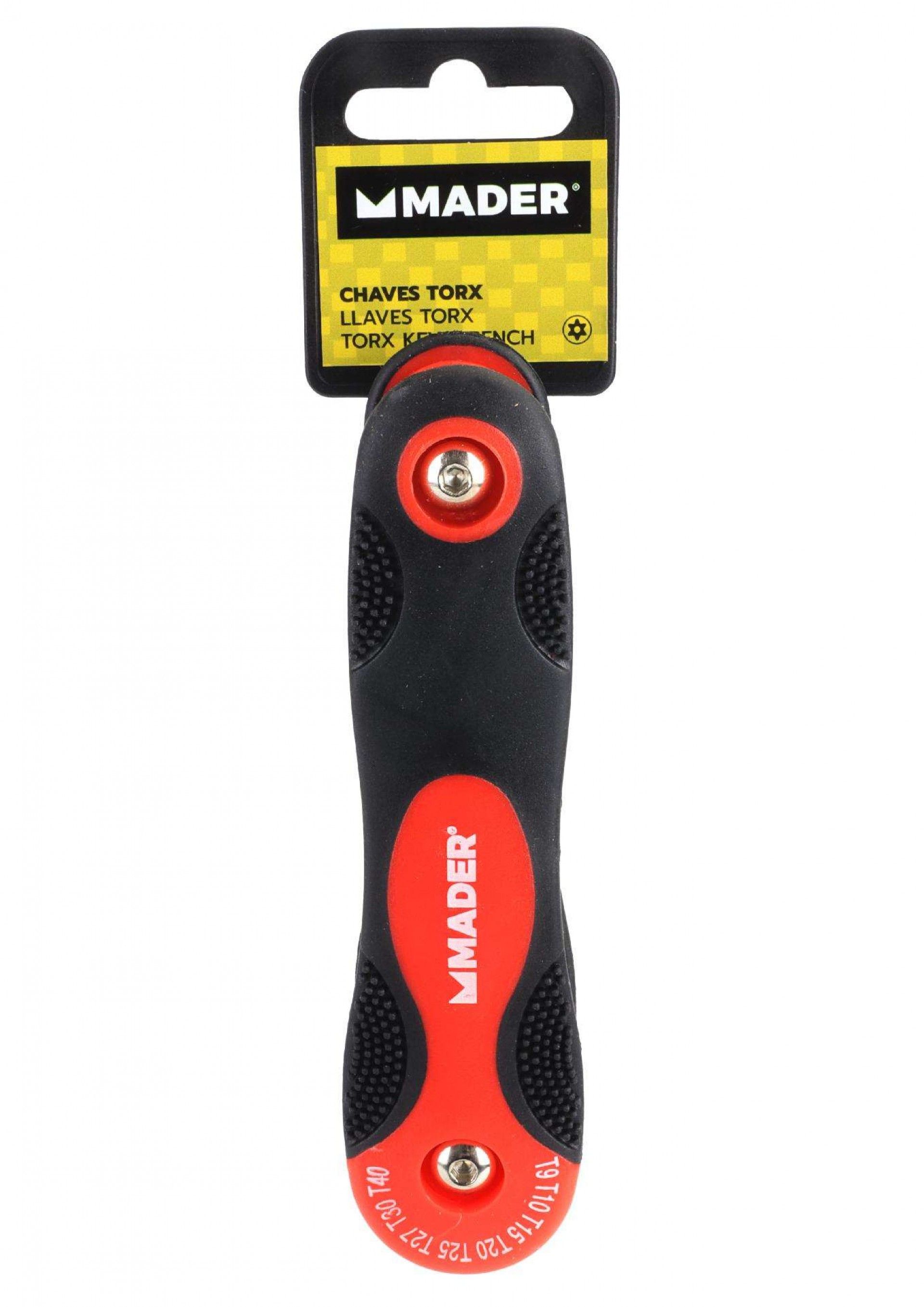 Chaves Torx, com Furo, Canivete, 8un refª 61171 MADER