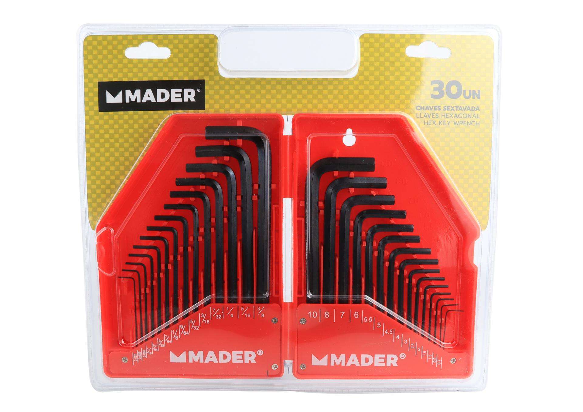 Chave Sextavada, 30un refª 61161 MADER