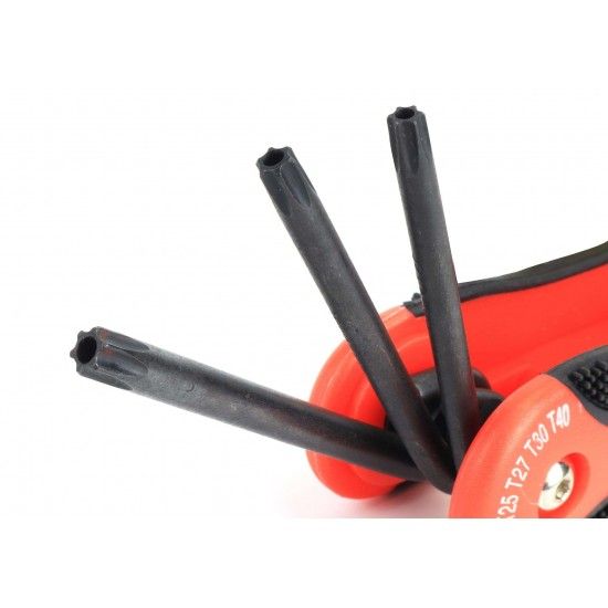 Chaves Torx, com Furo, Canivete, 8un ref 61171 MADER