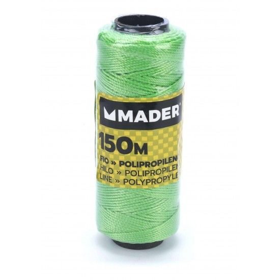 Fio Polipropileno, 150m refª 61017 MADER Fio Polipropileno, 150m refª 61017 MADER
