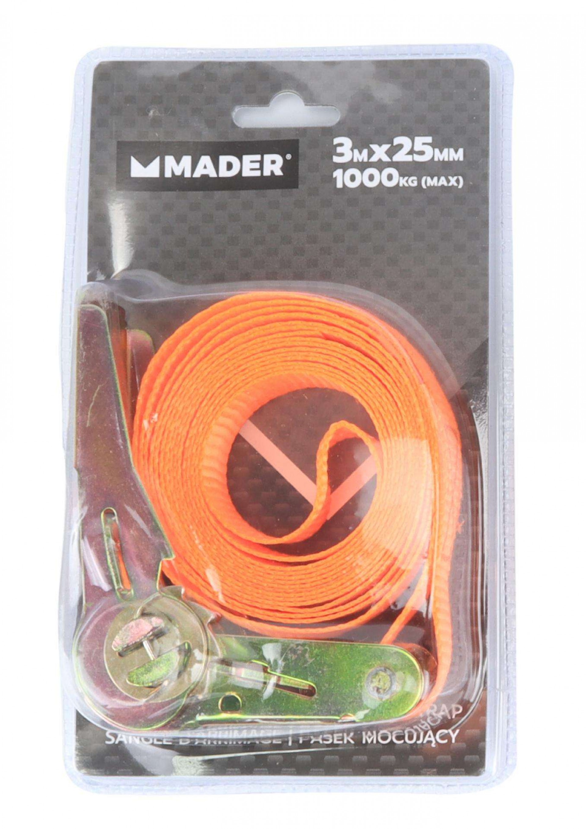Fivela de Aperto 1T 5mx25mm refª 60711 Mader