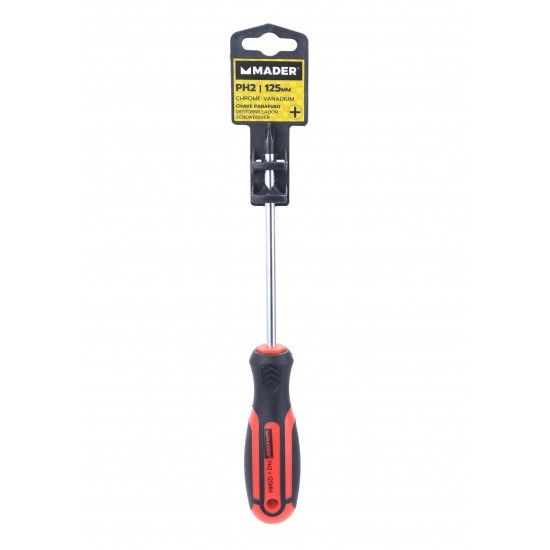 Chave Parafusos, Philips, CRV, PH2, 125mm ref� 59466 MADER