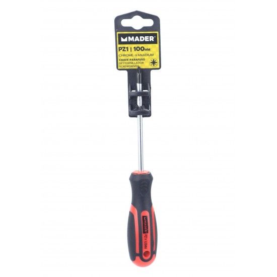Chave Parafusos, Pozidriv, CRV, PZ1, 100mm ref� 59460 MADER