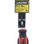Chave Parafusos, Philips, CRV, PH1, 38mm refª 59462 MADER Chave Parafusos, Philips, CRV, PH1, 38mm refª 59462 MADER