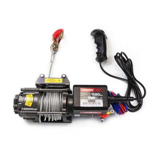 Guincho de Reboque, 1580Kg, 2200W refª 59161 MADER Guincho de Reboque, 1580Kg, 2200W refª 59161 MADER