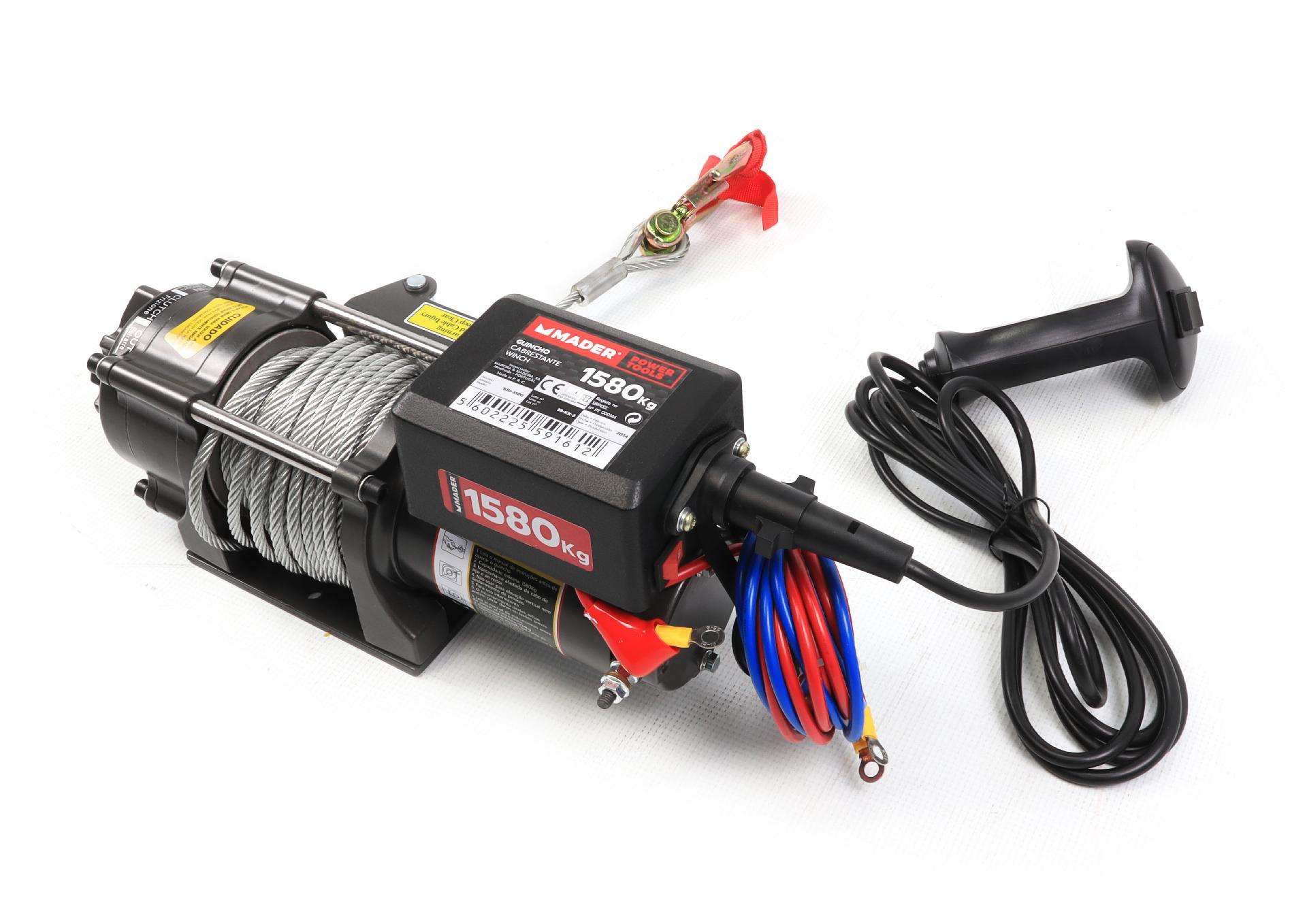 Guincho de Reboque, 1580Kg, 2200W refª 59161 MADER