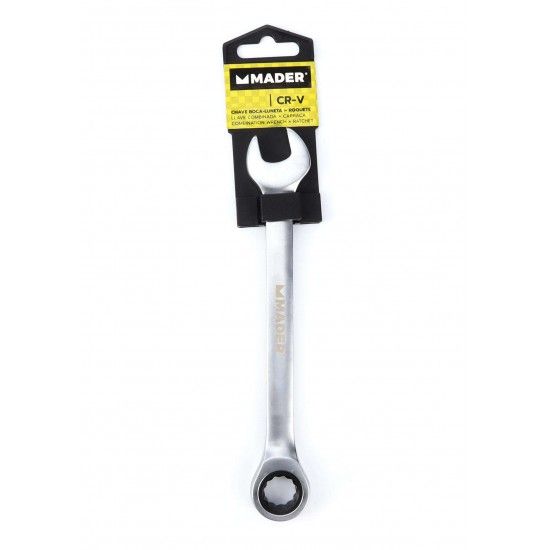 Chave Boca-Luneta, CRV, com Roquete, 14mm refª 58359 MADER Chave Boca-Luneta, CRV, com Roquete, 14mm refª 58359 MADER