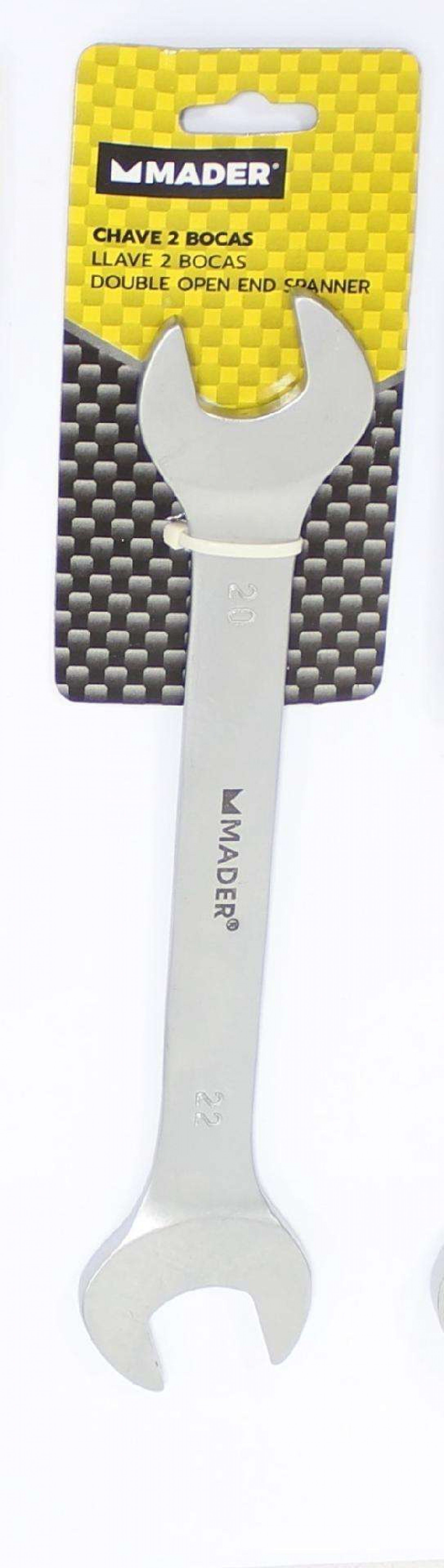 Chave 2 Bocas, CRV, 24x27mm refª 57883 MADER