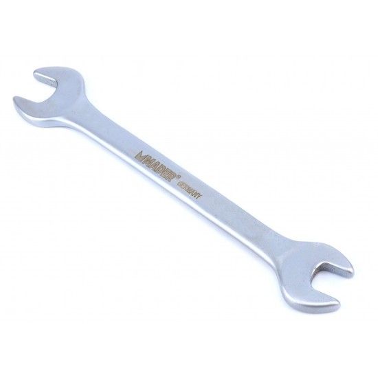 Chave 2 Bocas, CRV, 16x17mm refª 57874 MADER Chave 2 Bocas, CRV, 16x17mm refª 57874 MADER