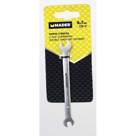 Chave 2 Bocas, CRV, 6x7mm ref� 57862 MADER