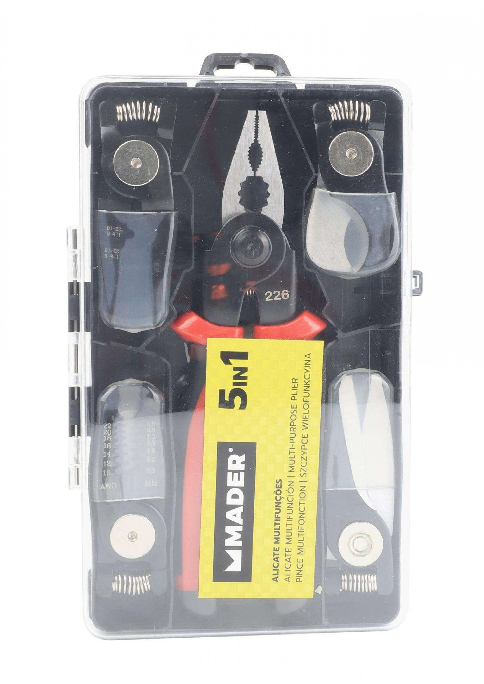 Alicate multifunções 5 em 1 refª 57777 MADER