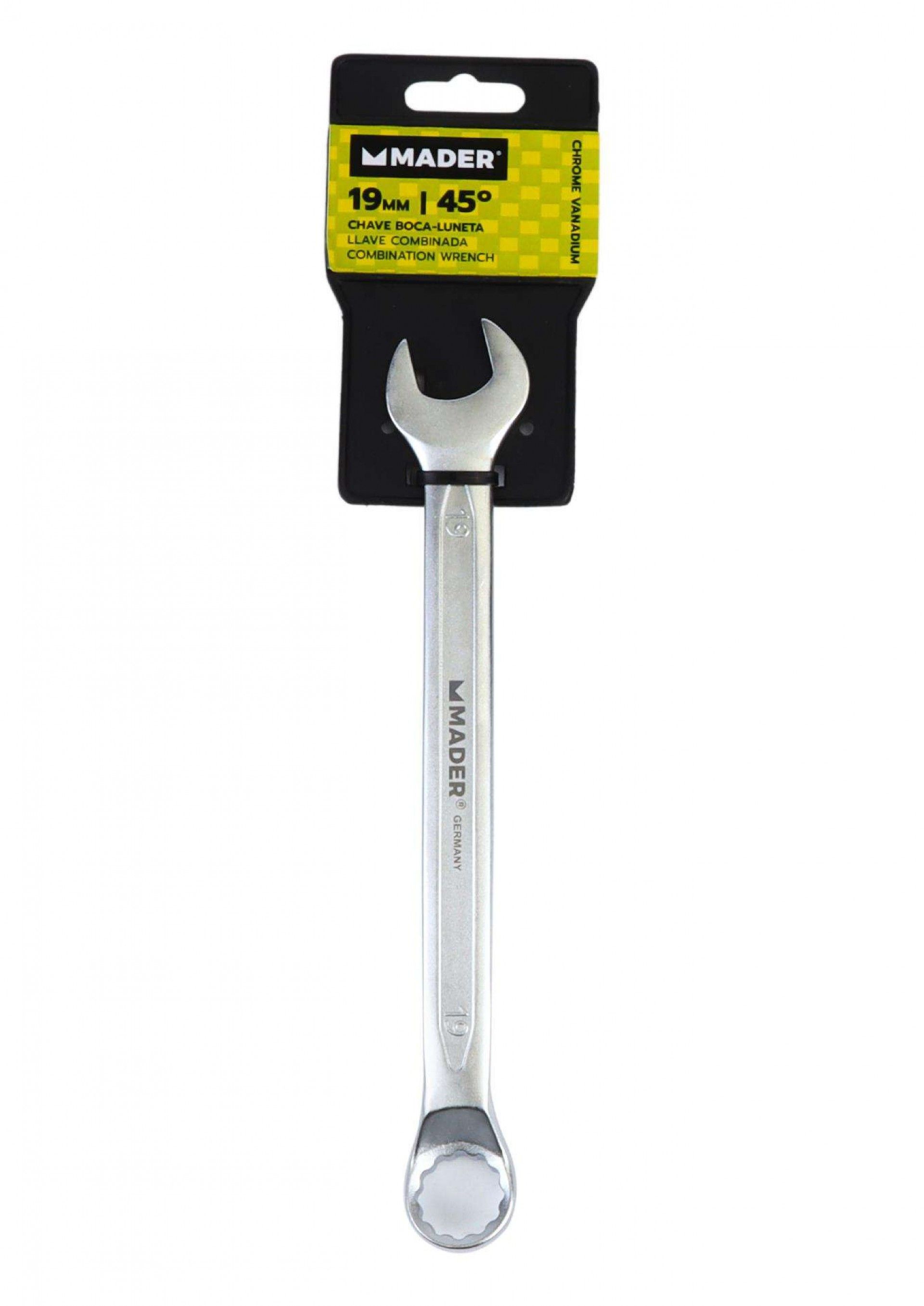 Chave Boca-Luneta, 19mm, 45º ref. 56483 MADER