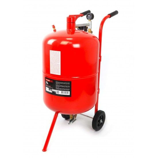 Máquina de Jato de Areia, com Depósito, 75L refª 55322 MADER Máquina de Jato de Areia, com Depósito, 75L refª 55322 MADER