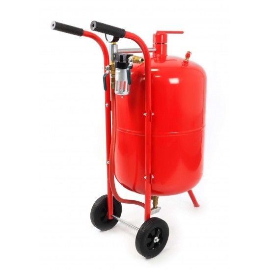 Máquina de Jato de Areia, com Depósito, 75L refª 55322 MADER Máquina de Jato de Areia, com Depósito, 75L refª 55322 MADER