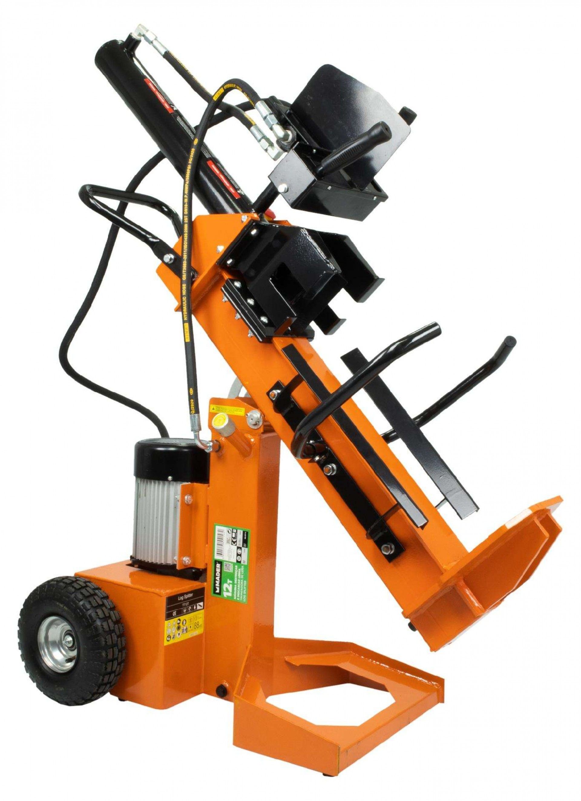 Máquina Destroçar/Rachar Lenha 3 IN 1, 12T, 520mm, 2 Velocidades refª 55186 MADER