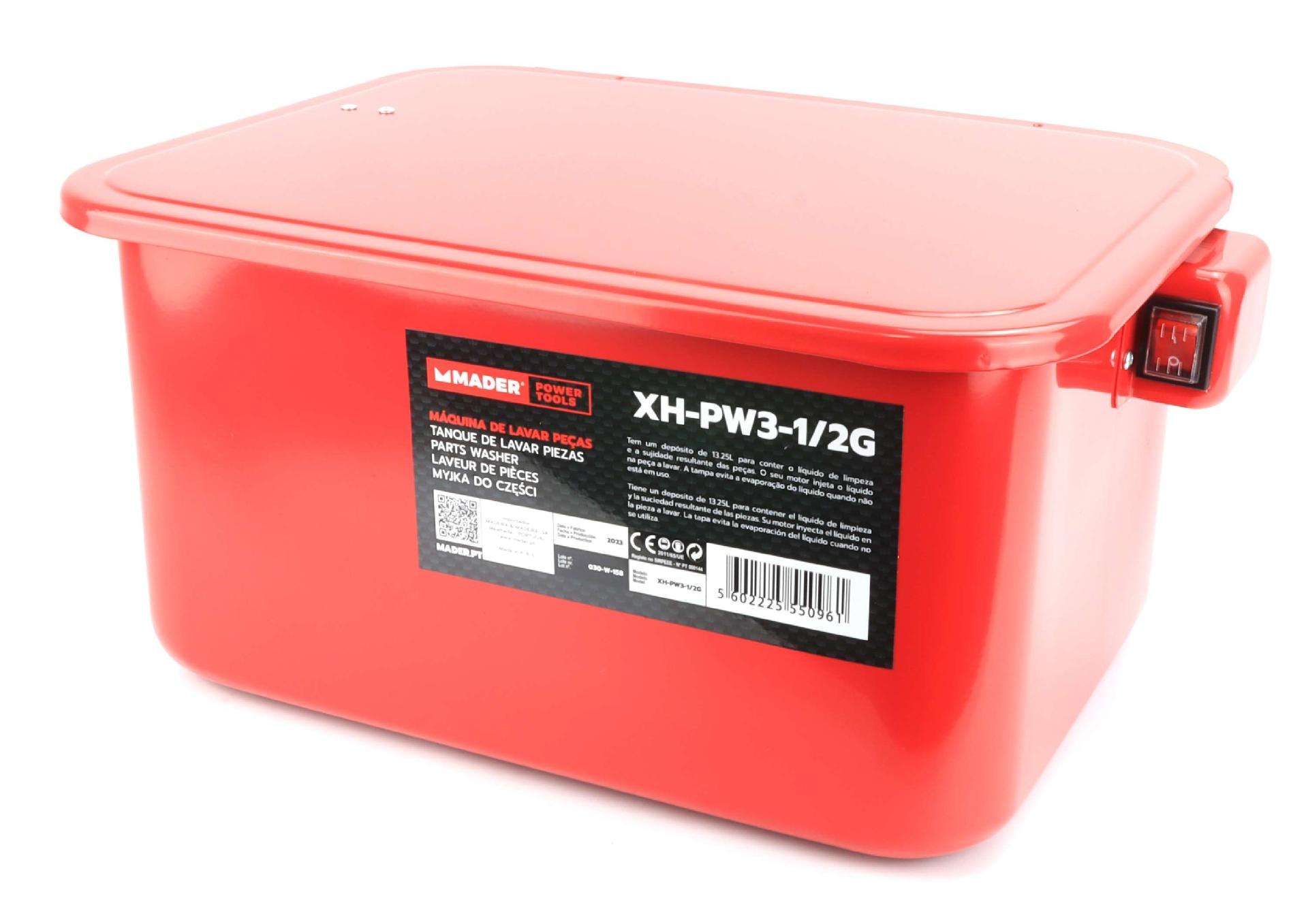 Máquina de Lavar Peças 13L refª 55096 MADER