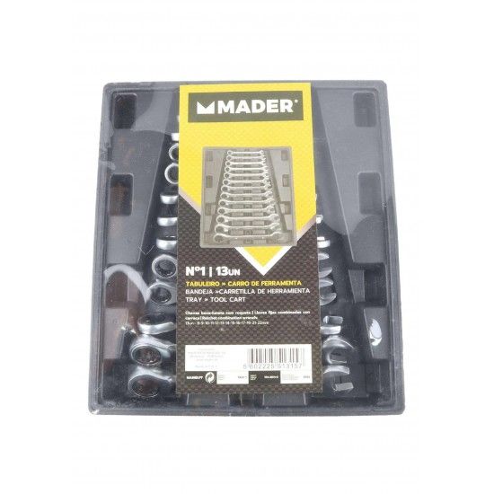 Tabuleiro Carro Ferramenta n1 13un ref 51315 MADER