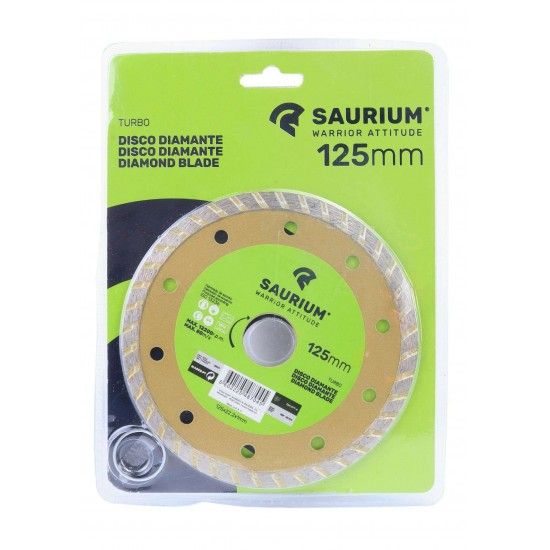 Disco Diamante, Turbo, 125mm  ref 48704 SAURIUM