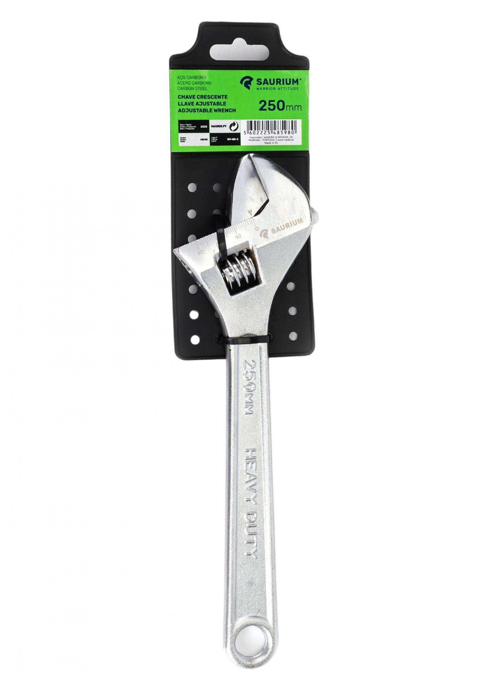 Chave Crescente, 250mm refª 48598 SAURIUM