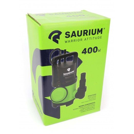 Bomba Submersvel, guas Sujas, 400W, 8000 L/h  ref 48581 SAURIUM