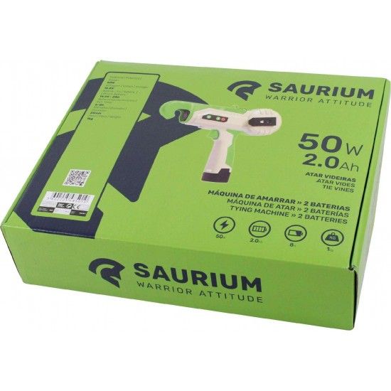 M�quina de Amarrar, 2 Baterias, 50W, 2.0Ah  ref� 48501 SAURIUM