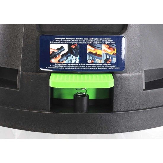 Aspirador P / Lquidos, 70L, 2400W, 2 Motores  ref. 48463 SAURIUM