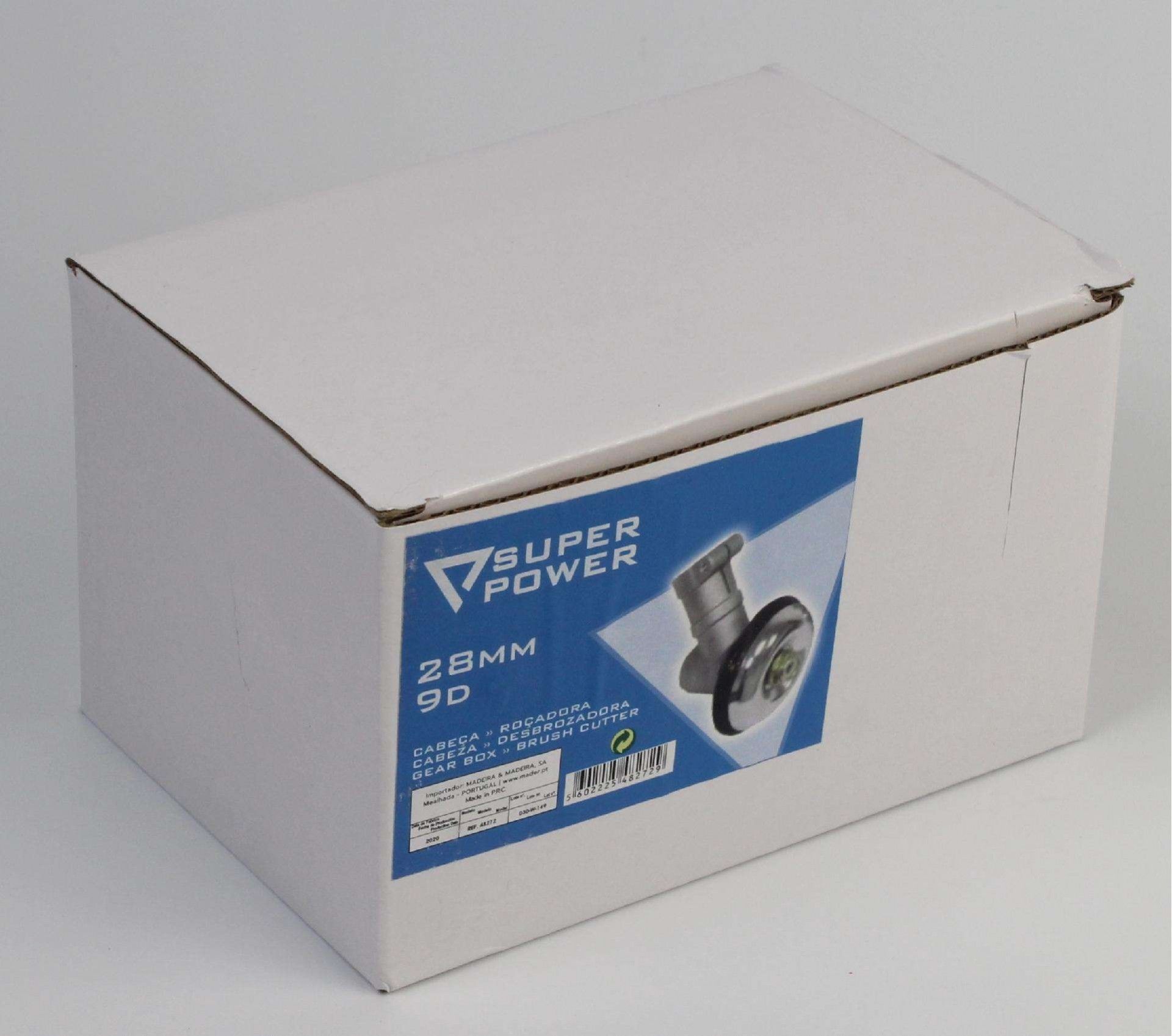 Cabeça, para Roçadora, 28mm, 9D refª 48272 SUPER POWER