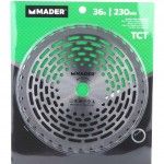 Disco TCT, para Roçadora, 36D, 230mm refª 48042 MADER Disco TCT, para Roçadora, 36D, 230mm refª 48042 MADER