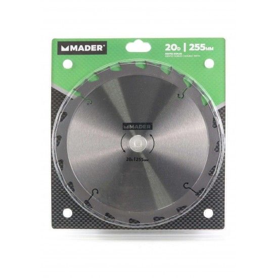 Disco para Roçadora, 25.4x255mm, 20D refª 48054 MADER Disco para Roçadora, 25.4x255mm, 20D refª 48054 MADER