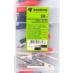 Alicate / Grampo para Bateria, 28un  ref� 47656 SAURIUM