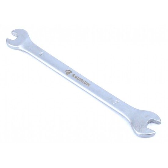 Chave 2 Bocas, 6x7mm, Aço Carbono refª 47198 SAURIUM Chave 2 Bocas, 6x7mm, Aço Carbono refª 47198 SAURIUM