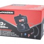 Mini Compressor de Ar, 250PSI, 12V ref 42613 MADER
