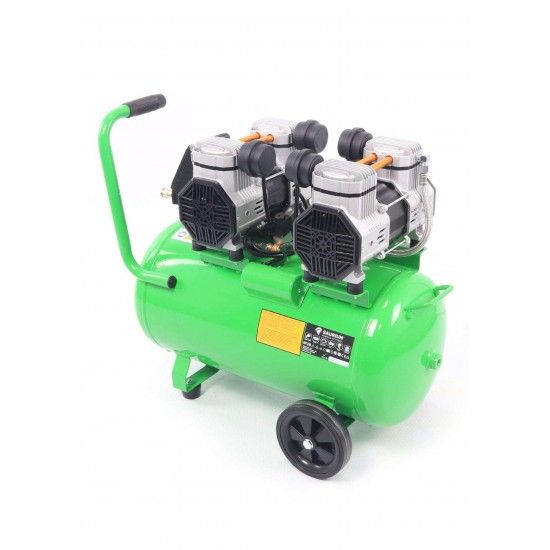Compressor de Ar, Silencioso, 50L, 4HP, 4 Cabeas, 2 Motores, LCD  ref 37193 SAURIUM